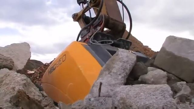 Дробильный ковш ROCKCRUSHER 9R полное видео