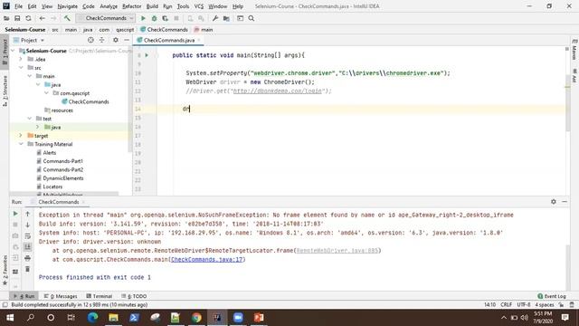 Selenium Automation Framework Tutorial - Handling iFrames in Selenium смотреть онлайн