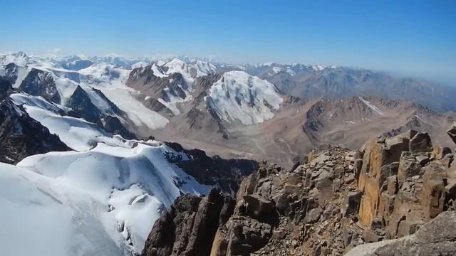 Пик Нурсултан / Комсомола 4376 м (m) Алма-Ата Peak Nursultan ( Komsomola) Almaty, Kazakhstan смотреть онлайн