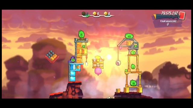 Angry Birds 2 Mighty Eagle Bootcamp(MEBC) Day48 two extra cards (Bubbles) смотреть онлайн