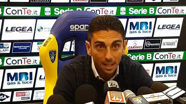14/12/2017: Pre Carpi – Frosinone, conferenza stampa Moreno Longo смотреть онлайн