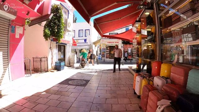 Bodrum City Turkey Walking Tour 2021 | 4k UHD 60 FPS | Walk In Bodrum Marina & Bodrum City Center смотреть онлайн