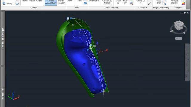 Surface Creation and Editing - AutoCAD 2011 смотреть онлайн