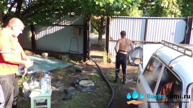 Как пробурить скважину на воду в плотной глине смотреть онлайн