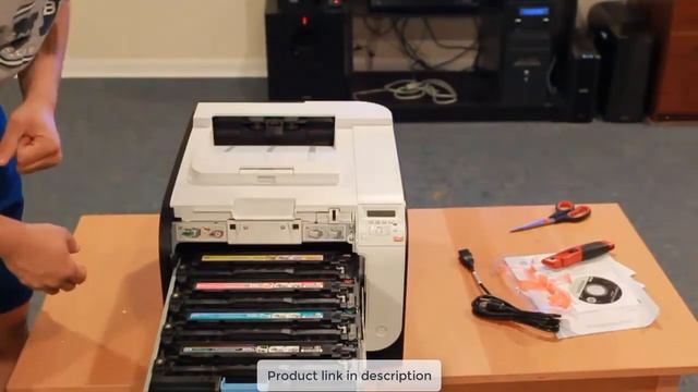 HP LaserJet Pro 400 M451nw Color Printer review смотреть онлайн