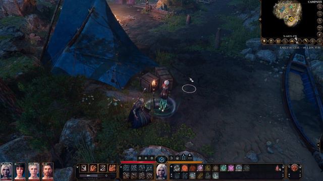 Baldur's Gate 3 Patch 4 Drow Druid Walkthrough - EP07 - The Second Night смотреть онлайн
