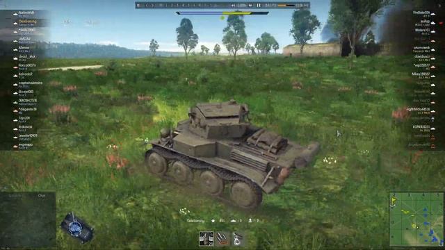 Let's Play War Thunder - Tetrarch, langsamer Turm, schnelle Kanone - Panzer Folge 38 (deutsch) смотреть онлайн