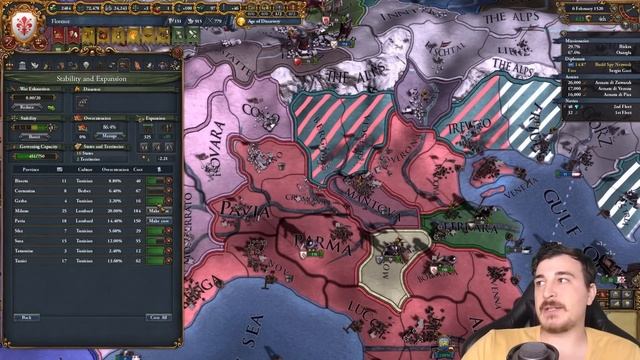 1k MONTHLY by 1500s Made Florence EU4 King OF Kings смотреть онлайн