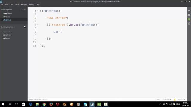 ( jQuery Examples ) Character CountDown смотреть онлайн