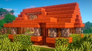 СТАРТОВЫЙ ДОМ В МАЙНКРАФТ!