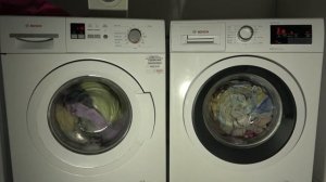 Wash Race - Bosch maxx 7 vs Bosch base serie 4 / Cotton standard EcoPerfect 60'c