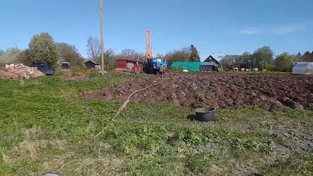 Прокачка скважины мощным эрлифтом*. смотреть онлайн