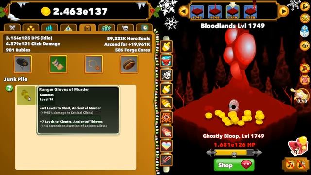 Clicker heroes - All about Christmas update 2016! Presents! New skins! Clickmas update! смотреть онлайн