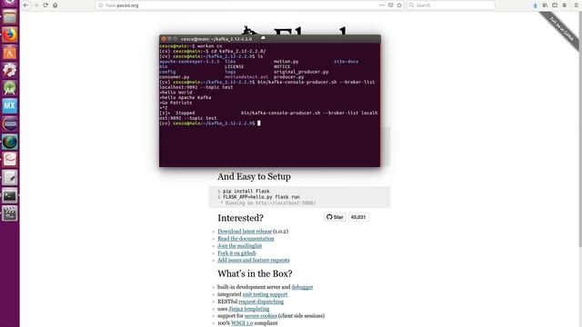Motion Detection Apache Kafka OpenCV #6 смотреть онлайн