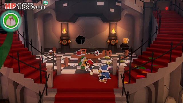 Прохождение Paper Mario: The Origami King #43 - Логово Боузера смотреть онлайн