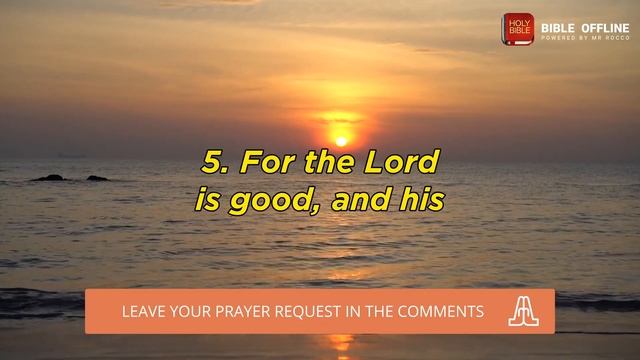 Psalm 100 - Bible Offline смотреть онлайн