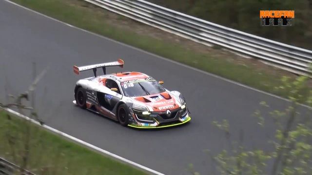 Renault R.S.01 GT3 at the Nürburgring Nordschleife смотреть онлайн