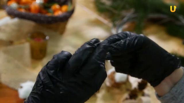 Как сделать рождественский венок ＂Своими руками＂ #6Как сделать рождественский венок "Своими руками" смотреть онлайн