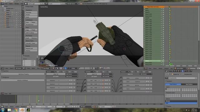 Project FPS Part 7: Grenade Throw Animations смотреть онлайн