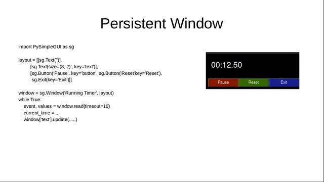 1.0 Introduction to PySimpleGUI смотреть онлайн