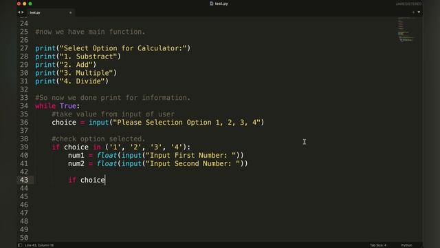 How to build a simple Calculator in Python 2022 - Comment construire une calculatrice en Python смотреть онлайн