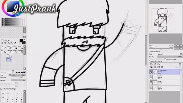[Speed Art #2] (Minecraft) FutureCraftTV "happyz0r" смотреть онлайн