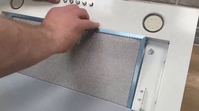 Встраиваемая вытяжка Ciarko Fido 60 WH ( Белого цвета) смотреть онлайн