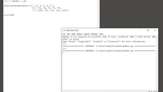Python Numpy - Pandas DataFrame to Numpy array смотреть онлайн