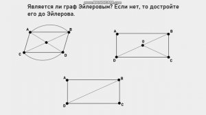 "Решение задач с помощью эйлеровых графов". Математика. 5-7 класс