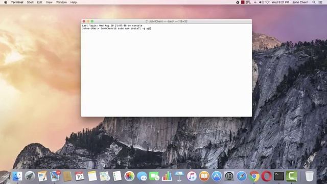 Mac OSX - Install Node.Js, Yeoman, VS Code & the Asp.Net Core Generator смотреть онлайн
