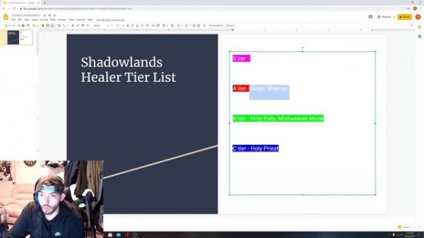 Wow Shadowlands PvP healer Tier list