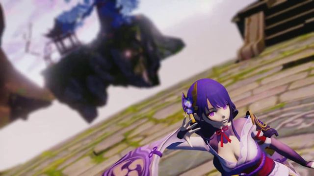 【MMD 1080P 60FPS】極楽浄土 | Gokuraku Jodo【Raiden Shogun Genshin Impact】 смотреть онлайн