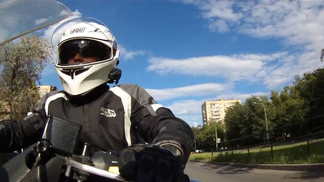 Кусочек пути домой SYM GTS300 Evo