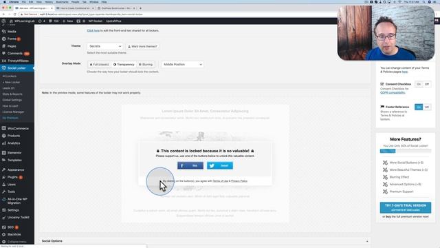 How To Lock Content In Wordpress (Social Locker Version) смотреть онлайн