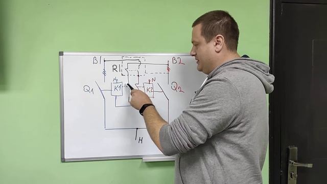 Автоматический ввод резерва АВР с помощью одного реле контроля фаз смотреть онлайн