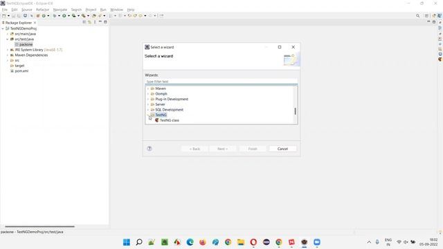 Auto-generating TestNG Classes with a Test Method in Eclipse IDE (TestNG - Part 3) смотреть онлайн