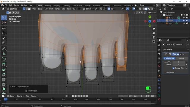 How To Model A Foot In Blender смотреть онлайн