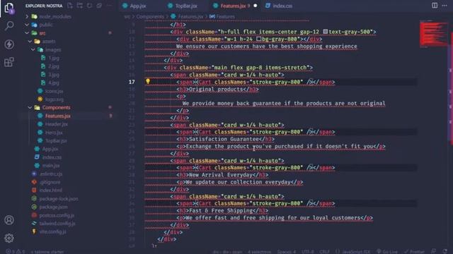 Create an e-commerce website homepage using React.JS and TailwindCSS ? смотреть онлайн