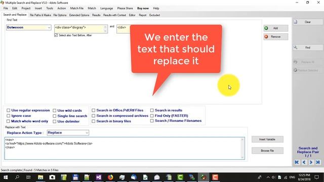 How to Search and replace text in multiple files at the same time with Multiple Search and Replace смотреть онлайн