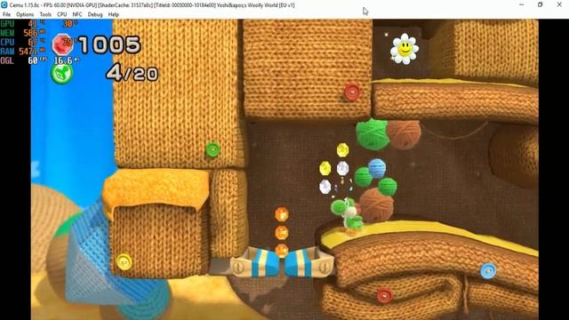 CEMU 1.15.6C - Yoshi's Wooly World смотреть онлайн