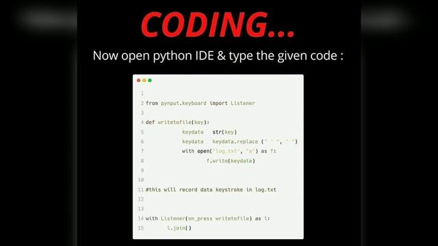 Create your Keylogger using python смотреть онлайн