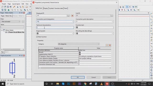 Eplan Electric P8 V2.9 || Tutorial N.7 || Motor starter [Project1] (Part 1). смотреть онлайн