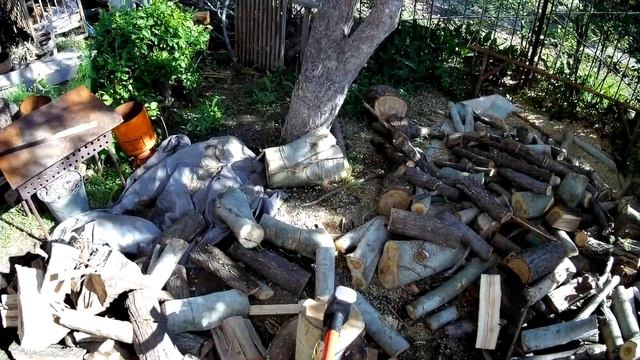 Как и чем колоть дрова быстро и не сильно трудно. смотреть онлайн