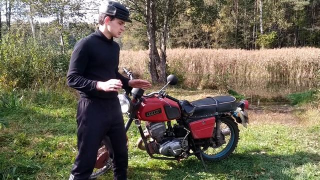 ИЖ Планета 5 - Легендарный советский МОТОЦИКЛ! Обзор смотреть онлайн