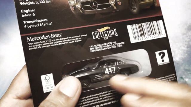 HWC Elite 64 Series Mercedes-Benz 300 SL /Red Line Car смотреть онлайн