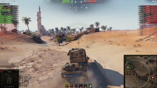 World of Tanks FV4005 Stage II - 3 Kills 10,2K Damage смотреть онлайн