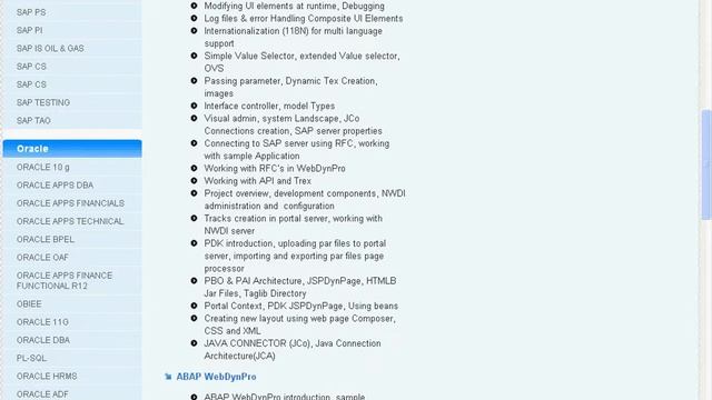 SAP EP JAVA Webdynpro Course Content | SAP EP JAVA WEBDYNPRO Online Training @ Crescent ITS смотреть онлайн