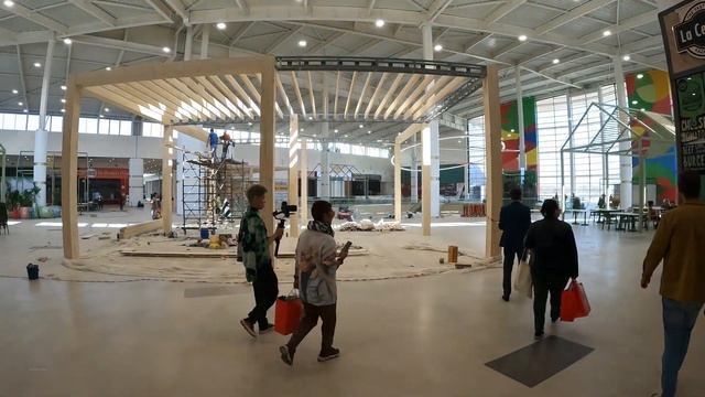 Открытие нового Апорт Молл на Кульджинке. Алматы, Казахстан, 2023 год.