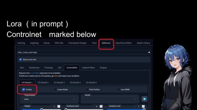 【Stable Diffusion】【deforum】Setting up Deforum and a brief overview of its functionality смотреть онлайн