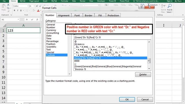 Excel - Format Cells - Custom format смотреть онлайн